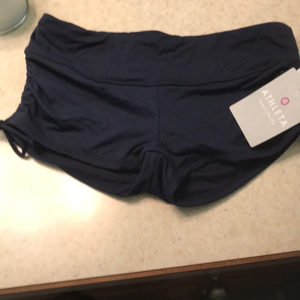Athleta scrunch bathing suit short